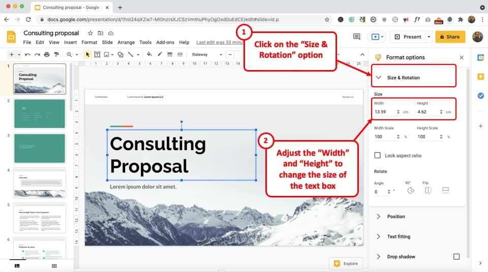 Text Box in Google Slides Everything You Need to Know! Art of