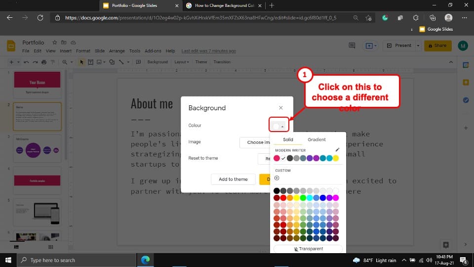 How to Change Background in Google Slides? [Quick Guide!] Art of