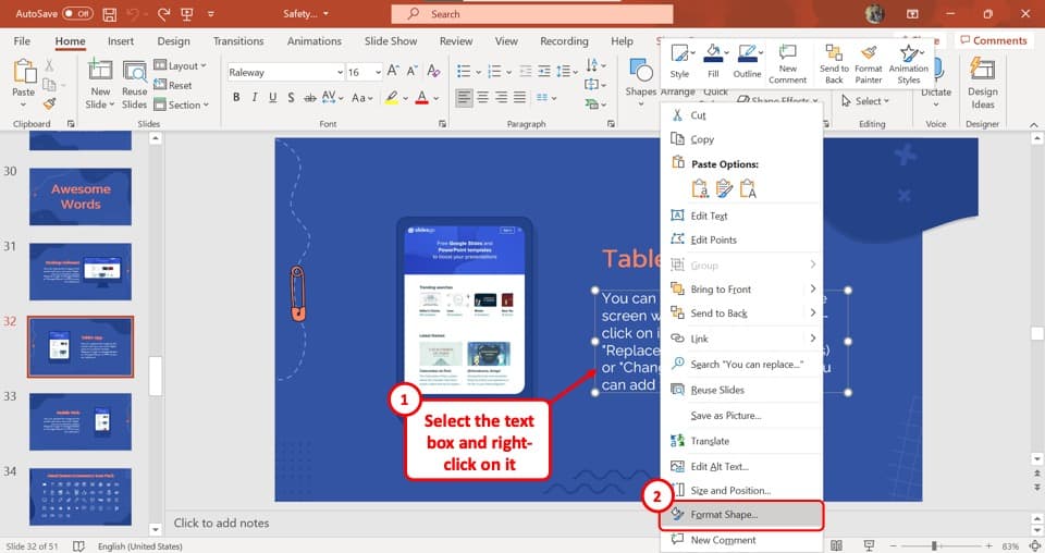 How to create two columns in powerpoint flatget