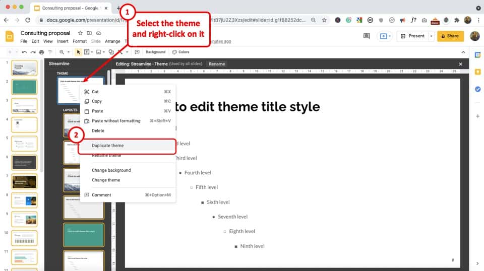 Slide Master in Google Slides Everything You Need to Know! Art of