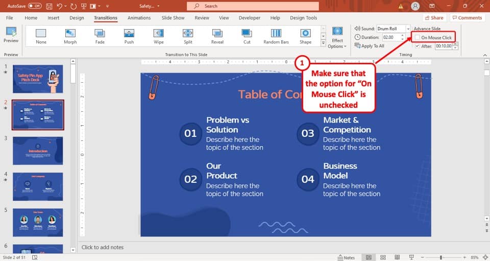 Slide Transitions in PowerPoint [A Beginner’s Guide!] Art of