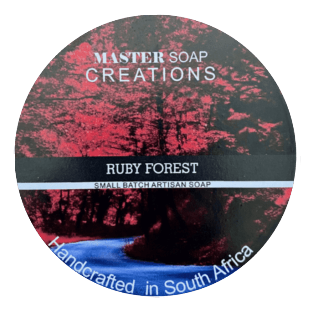 Master Soap Creations Ruby Forest The Art of Traditional Shaving