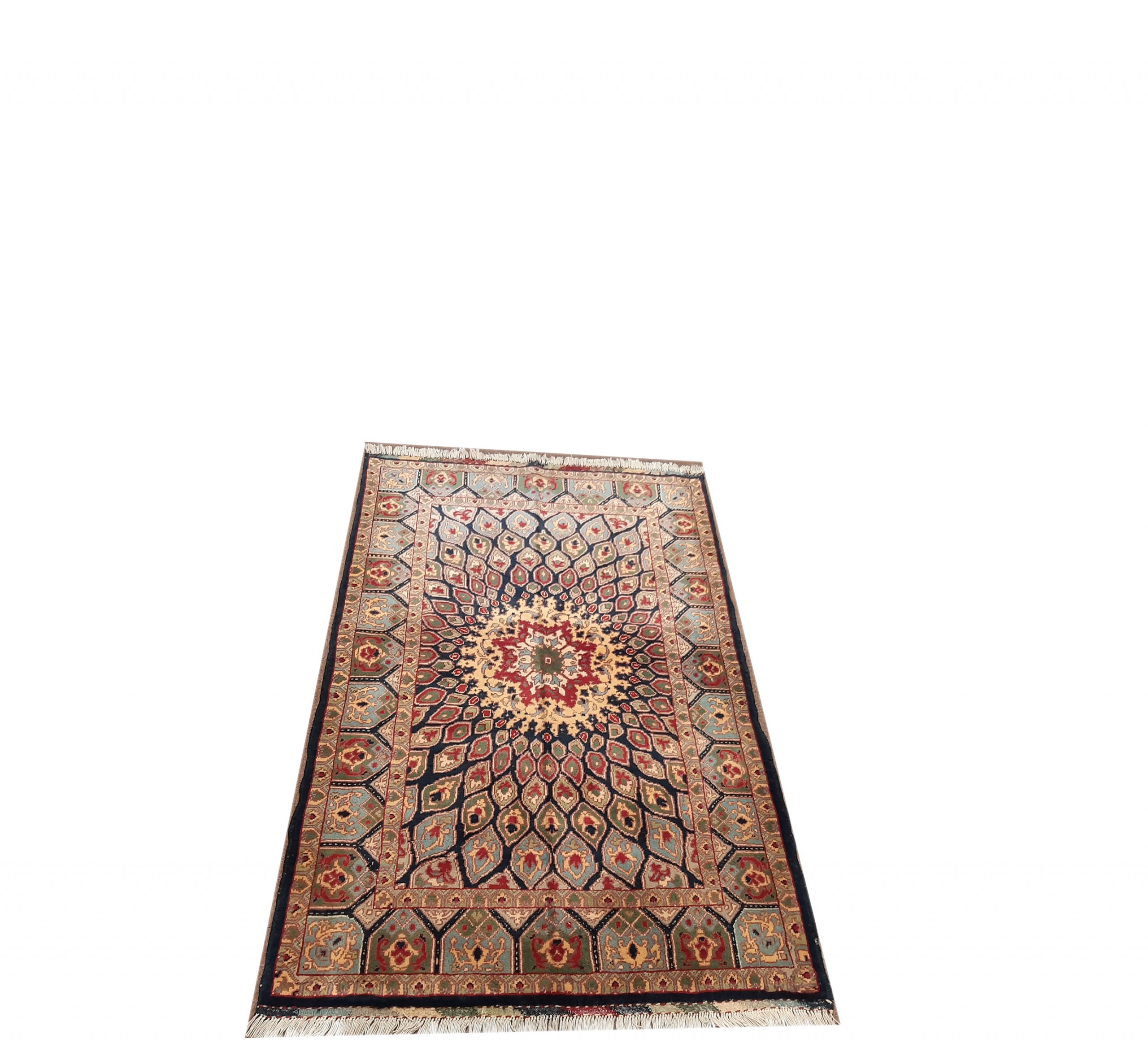 Turkmen Taj Mahal Design Carpet 3 x 5 Feets Art Islamabad