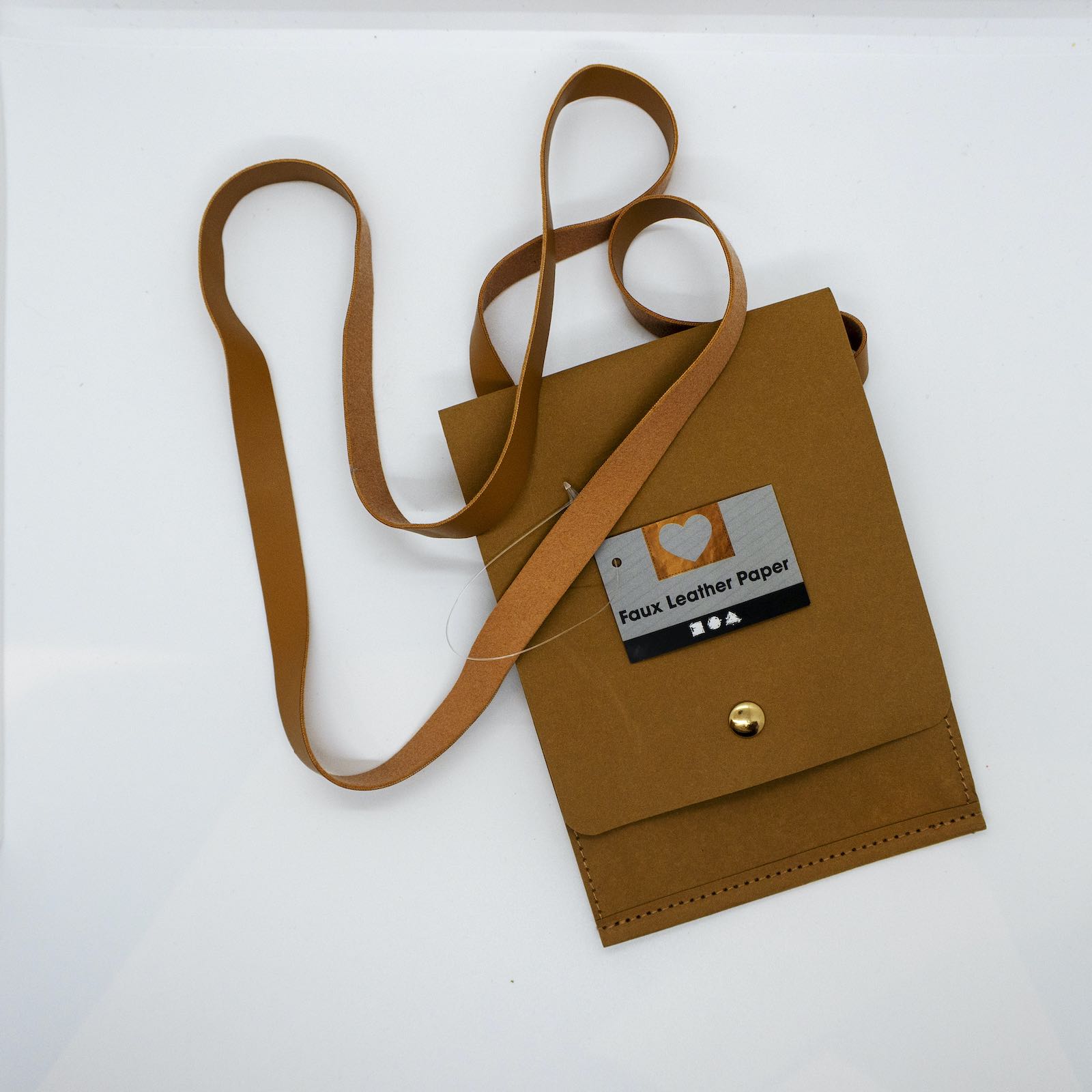 Faux Leather Mini Shoulder Bag Artpod Brighton