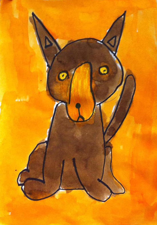 Easy Dog Drawing Art Projects for Kids
