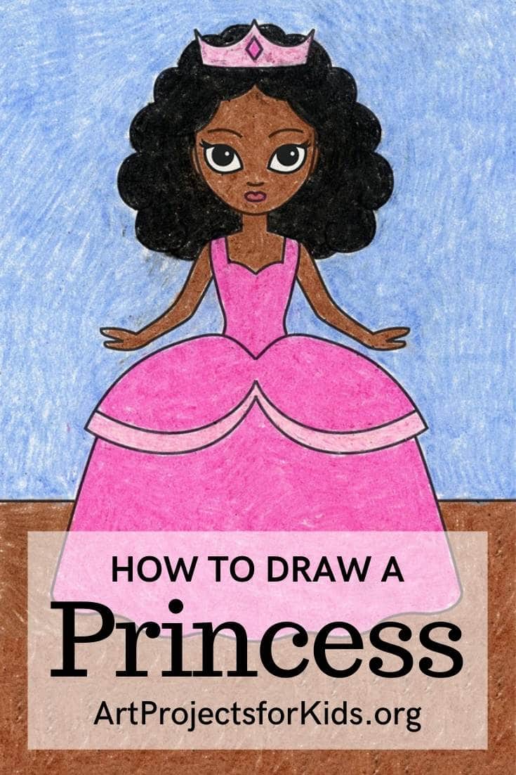How To Draw A (modern) Princess Drawing Tips
