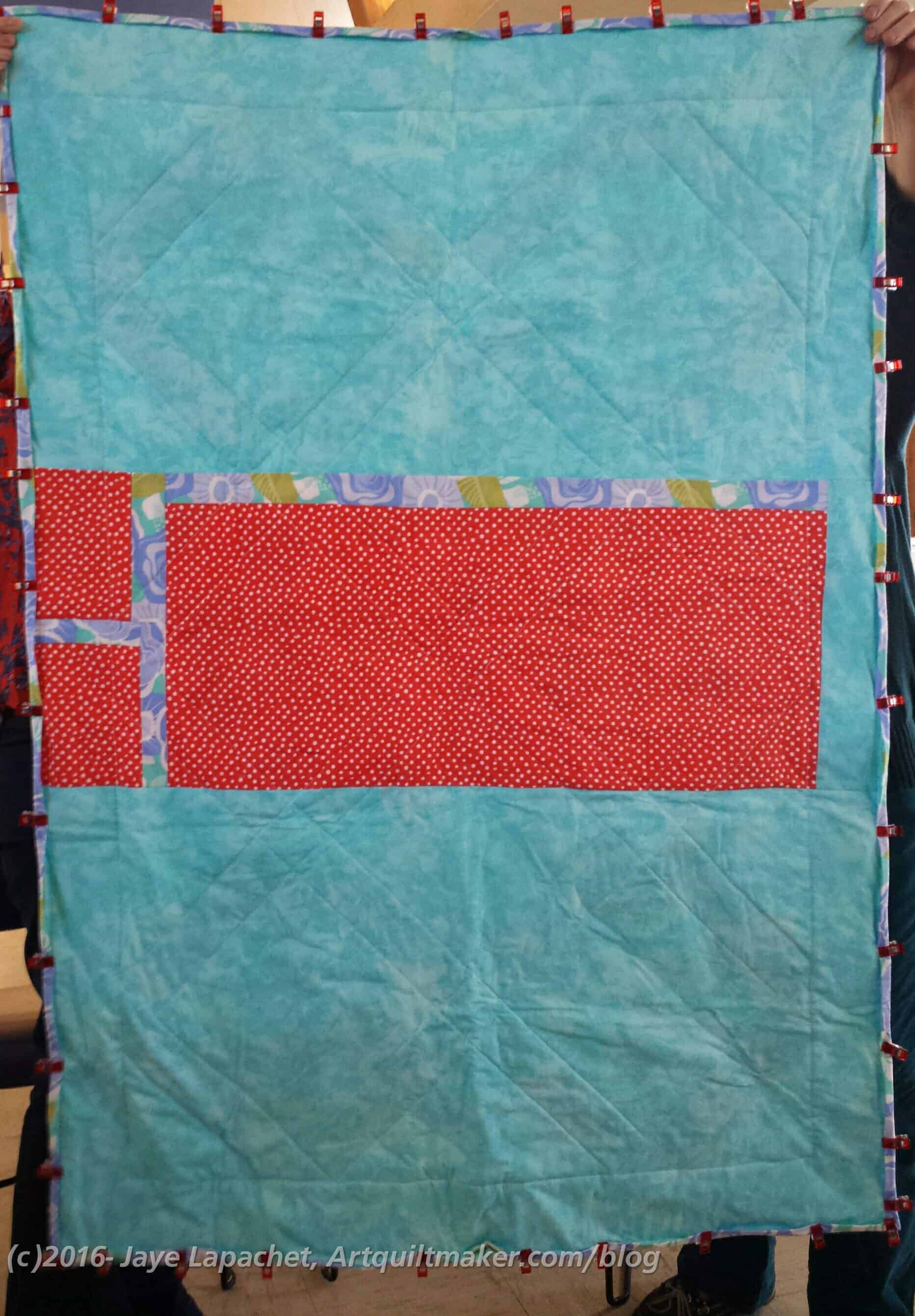 Cutting Corners Donation Quilt Progress Artquiltmaker Blog