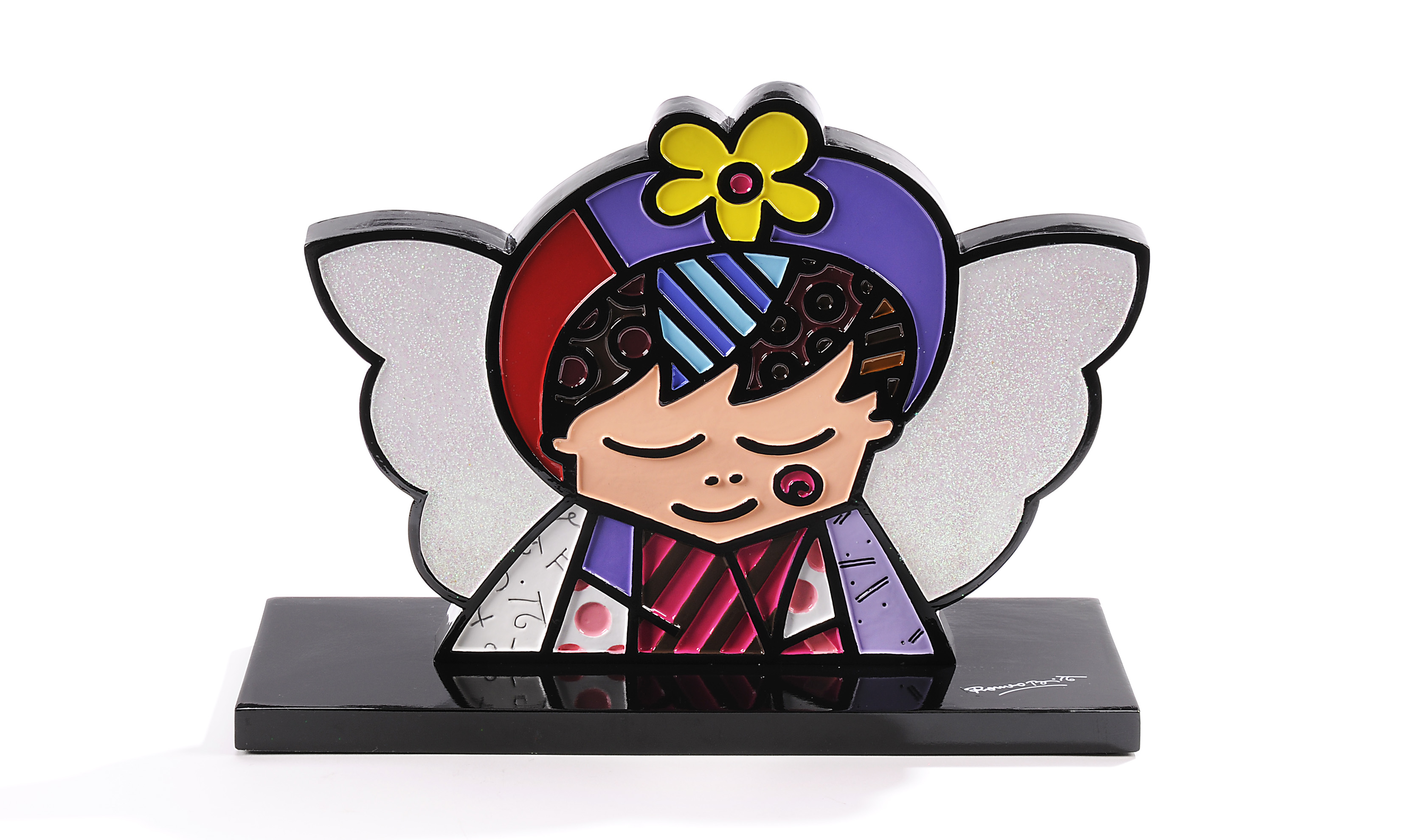 Britto Angel Figurine / Table Decor 2Dimensional Artreco