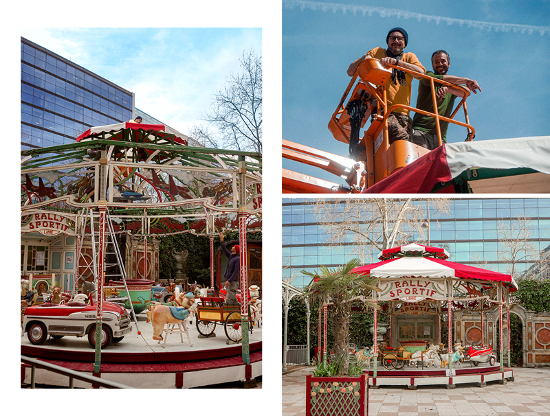 Les coulisses d’un muséespectacle Les Pavillons de Bercy
