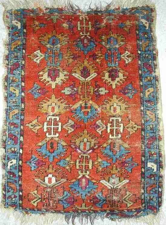 Central Anatolian Yastik The Antique Rug & Textile Show 2009 in San