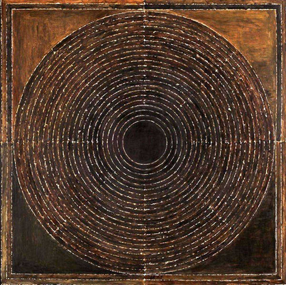 BINDU by artist S H Raza Image, Printmaking Mojarto