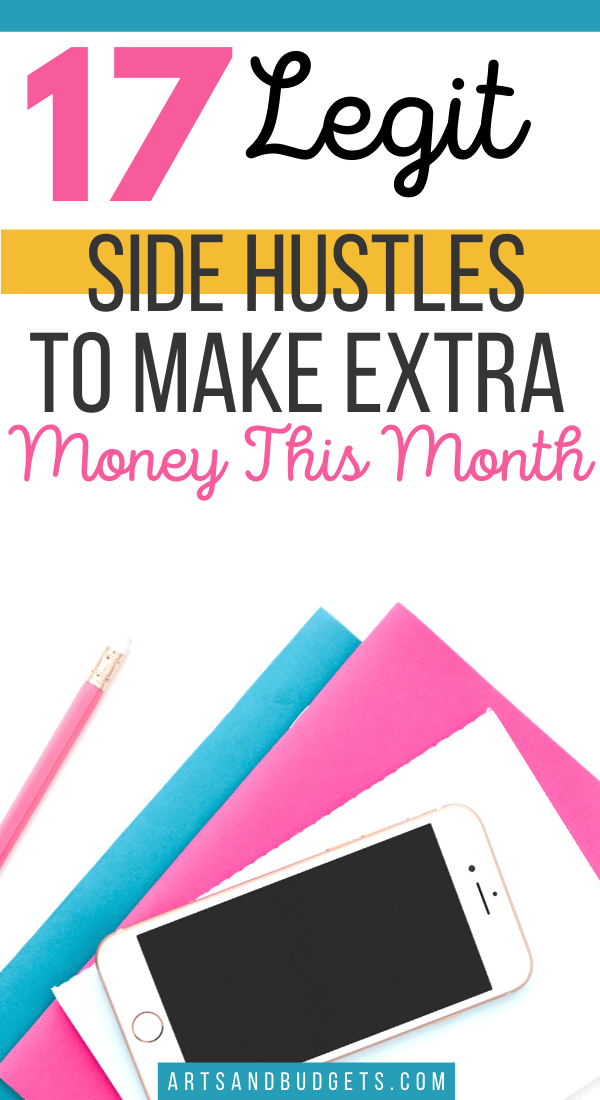 17 Legit Easy Side Hustles To Make Extra Money Arts and Budgets
