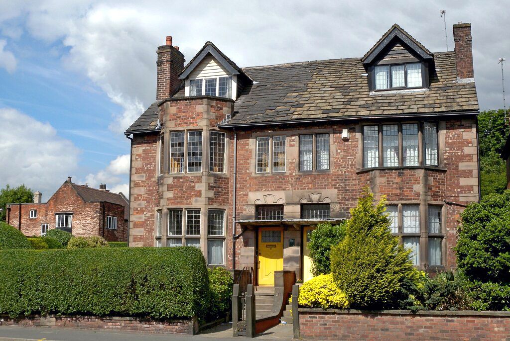 51 & 53 Rochdale Road 1899 architect Edgar Wood The Arts & Crafts