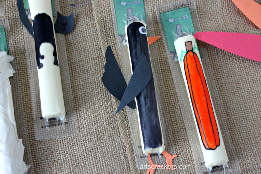 11 Fun String Cheese Wrappers for Fall