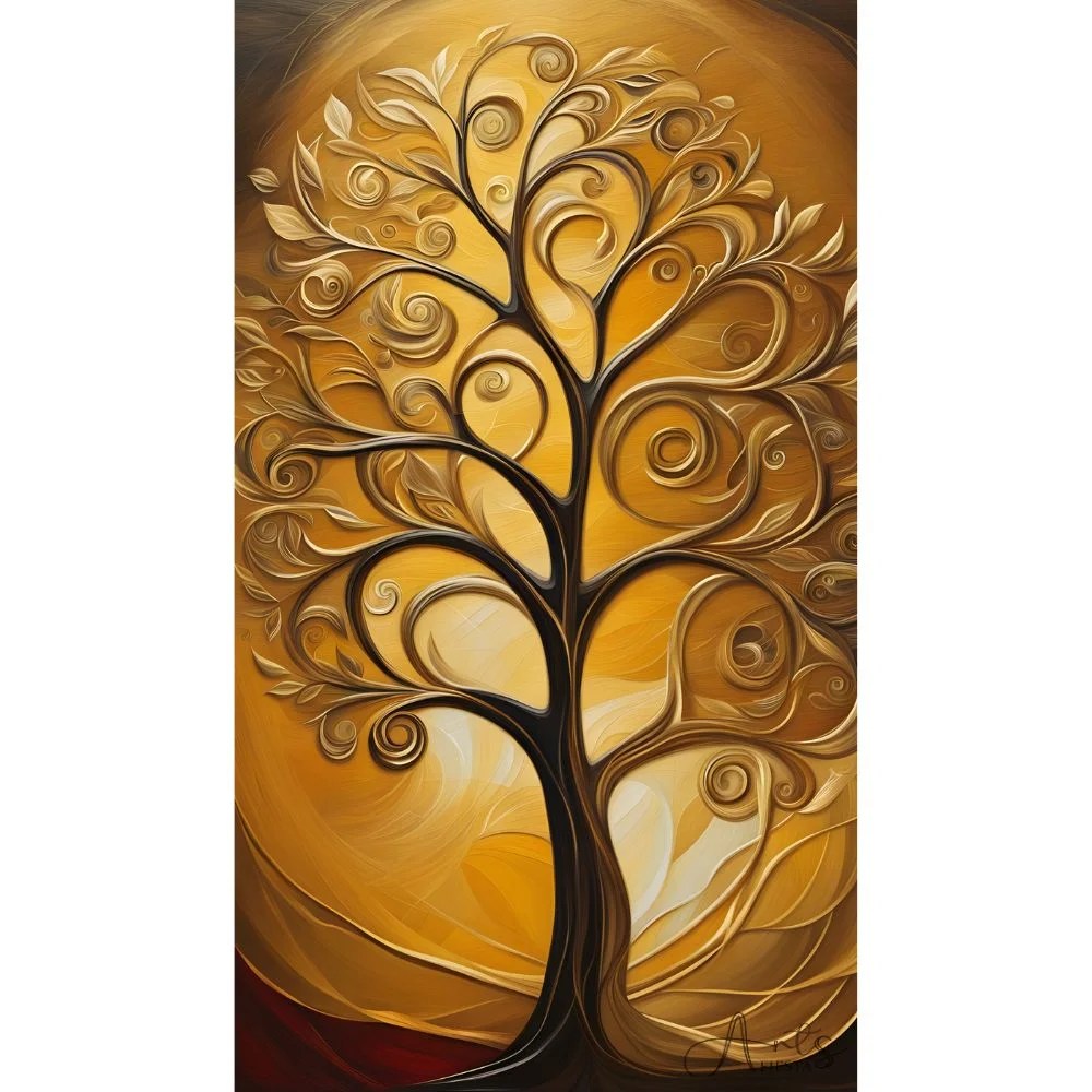 Tree of Life Abstract Art Buy Abstract painting canvas prints online