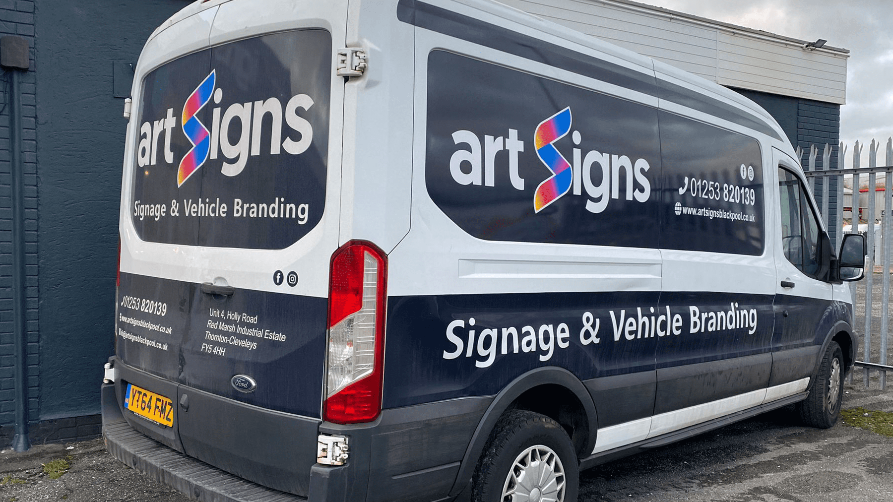 Vehicle Signs & Graphics Art Signs Blackpool