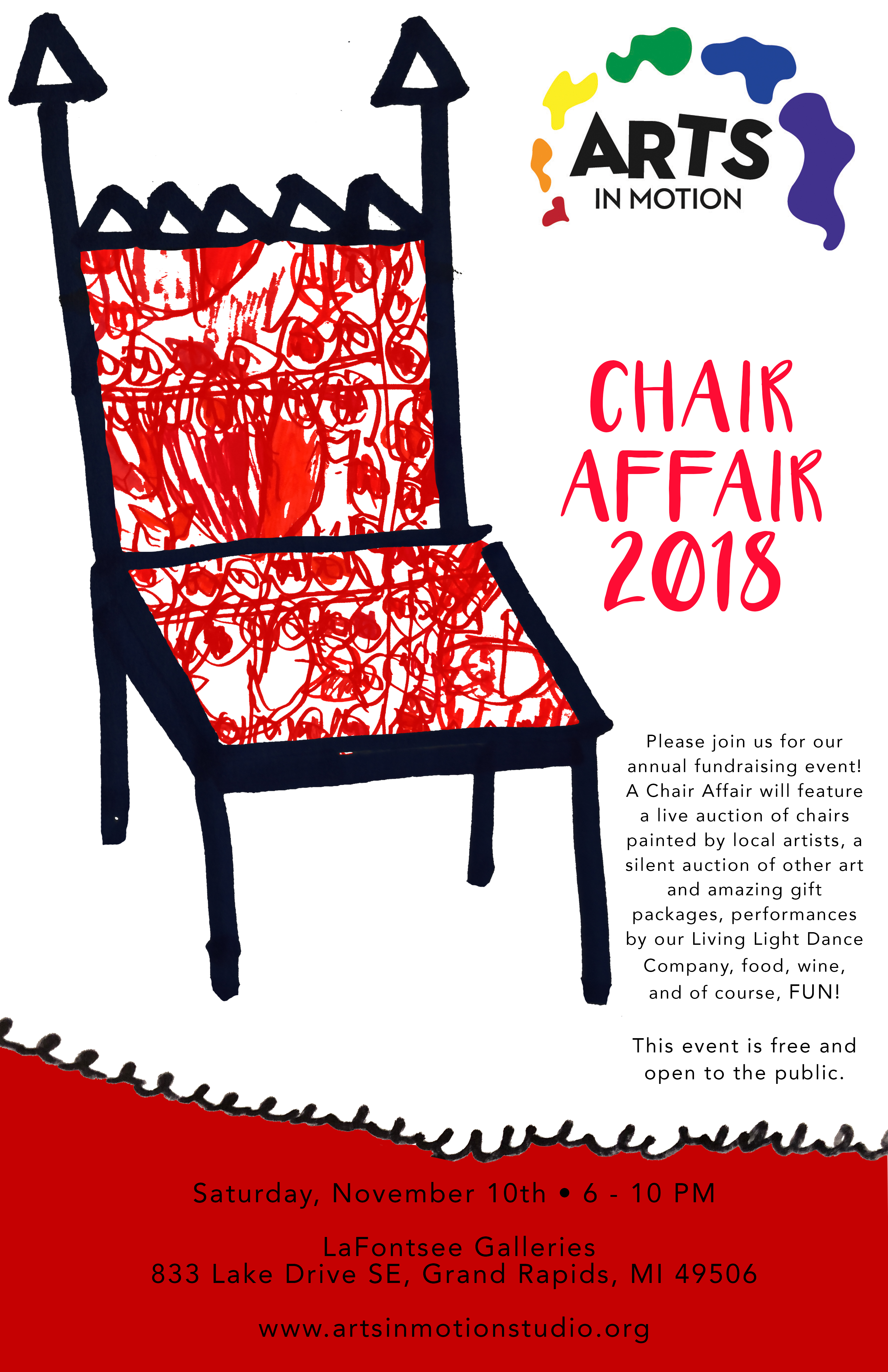 Chair Fair 2018 Arts in Motion Studio