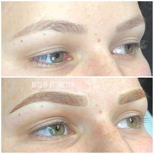 Ombre/Powdered Brows and Combo Brows Arts of Attraction