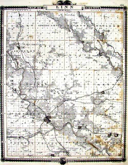 Map of Linn County Art Source International