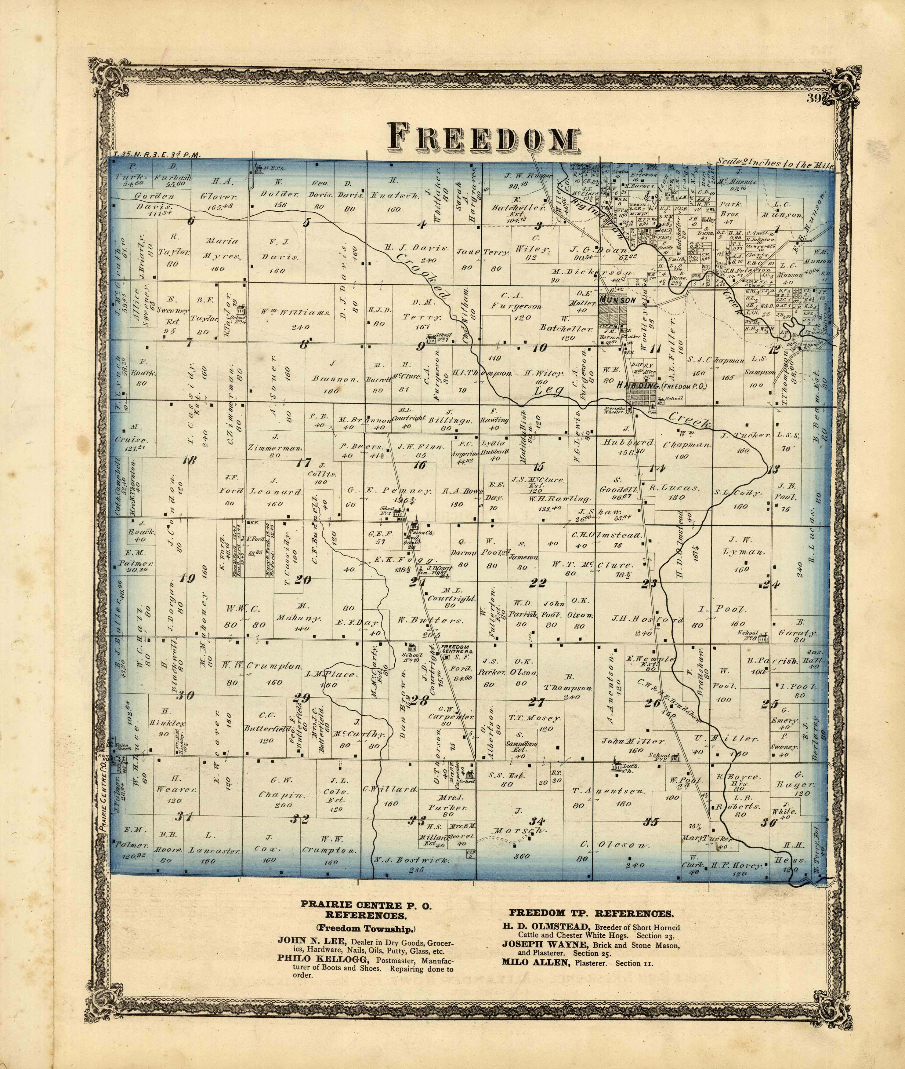 Freedom (Township), Lasalle County, Illinois Art Source International