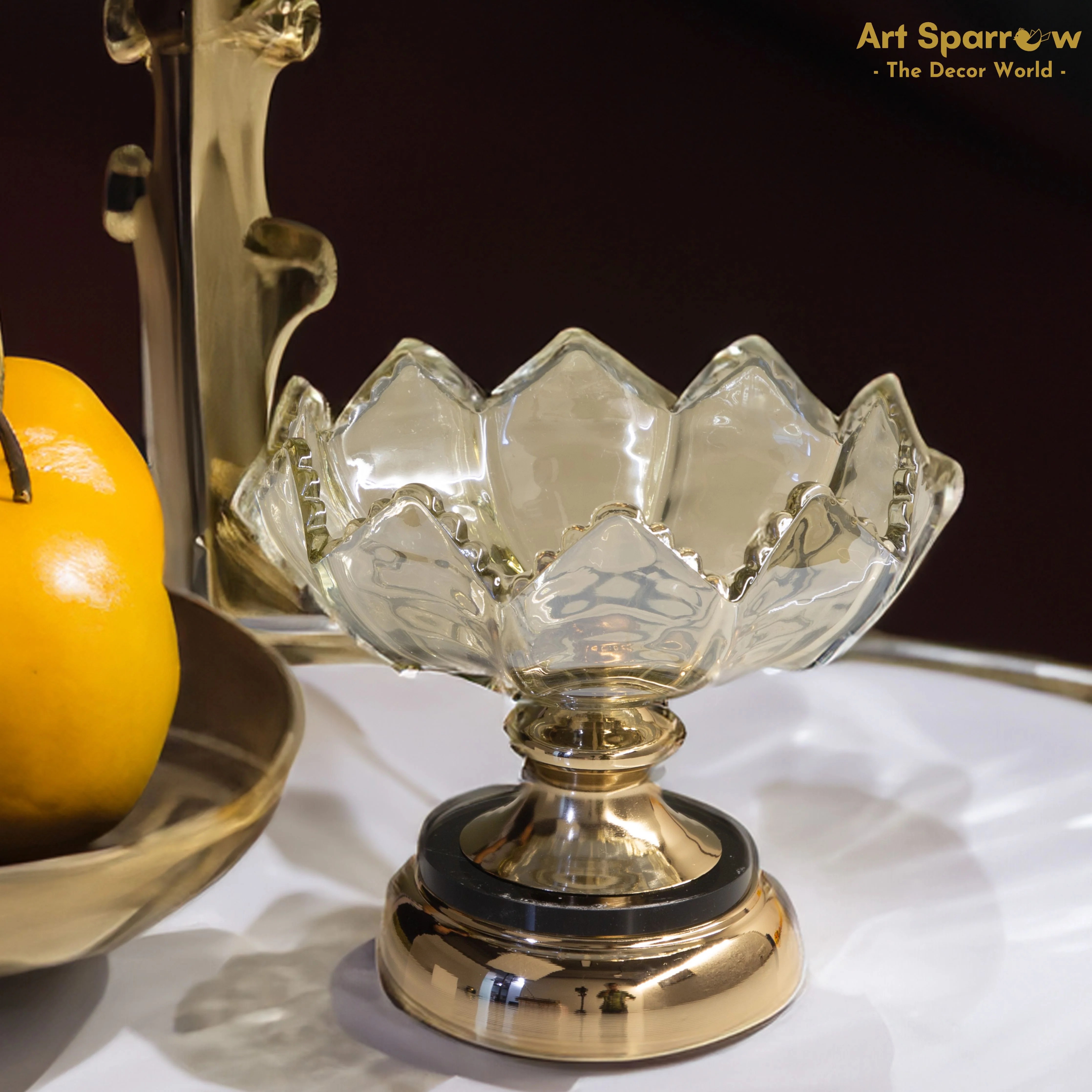 Roman Style Glass Tray