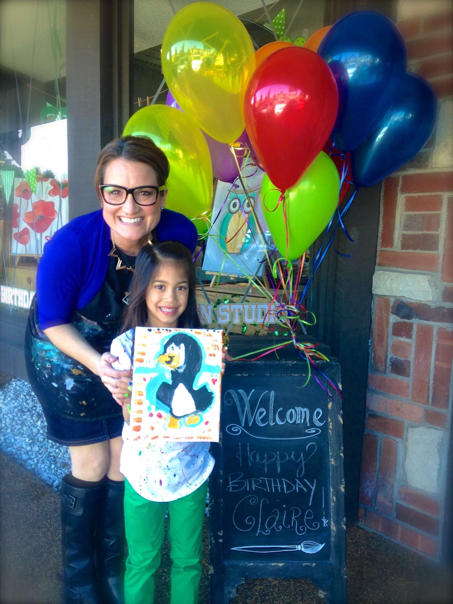 Youth Painting Birthday Parties Art Studio 27 Sip and Paint, Private