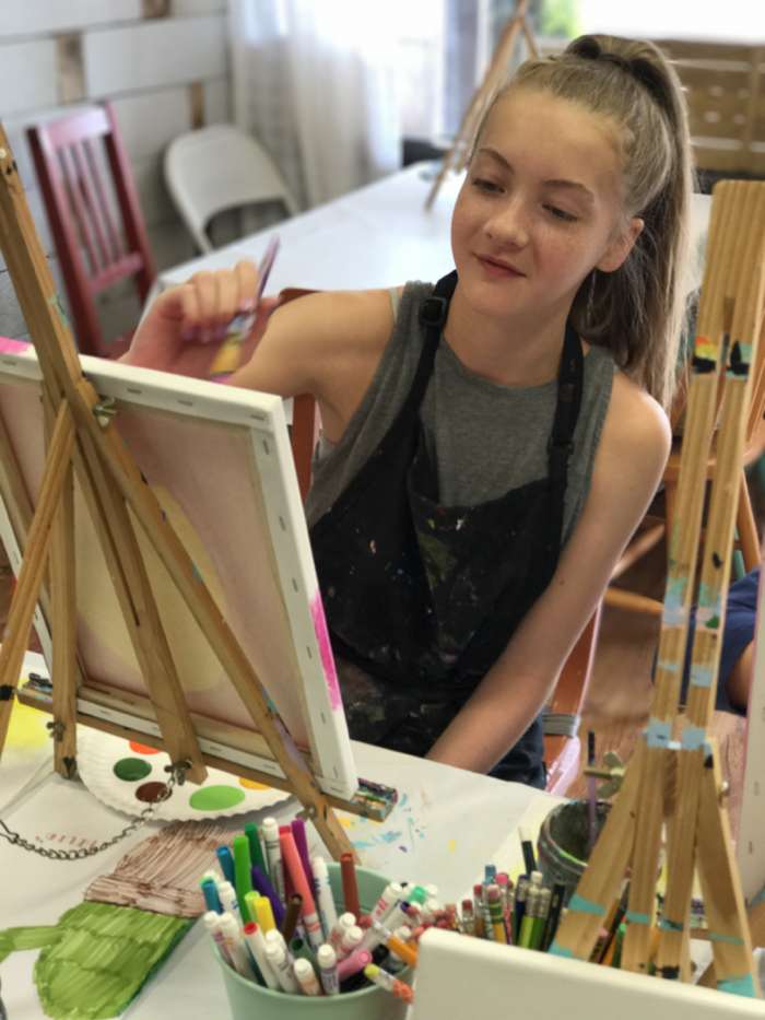 Teen Open Paint Night Art Studio 27