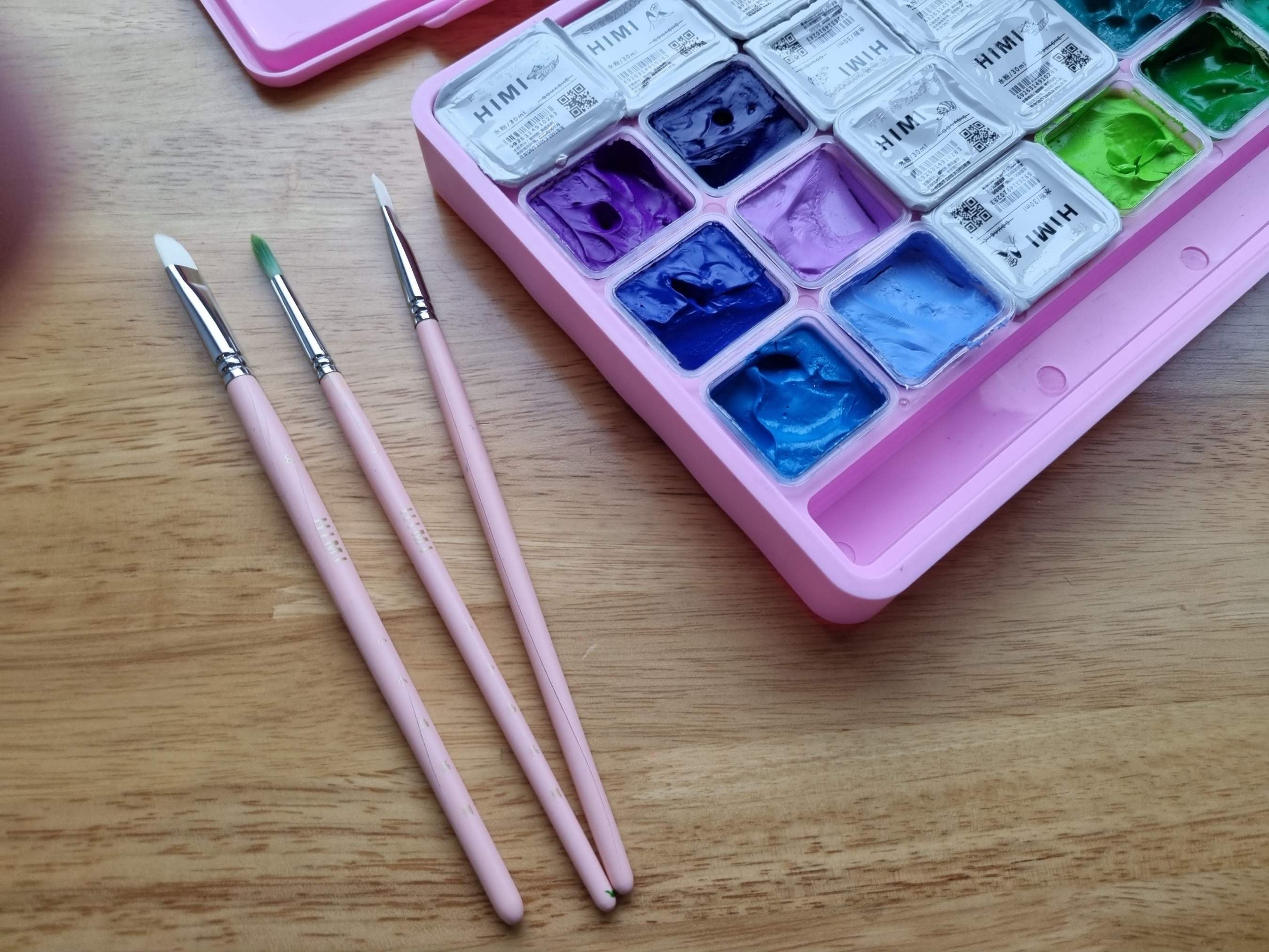 Himi Gouache Paint Set Review 2022. What is so great about Jelly Paint