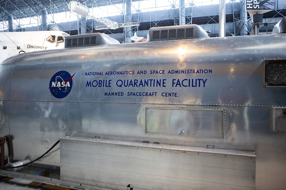 The Apollo 11 Astronauts Quarantined, Too Art Technically