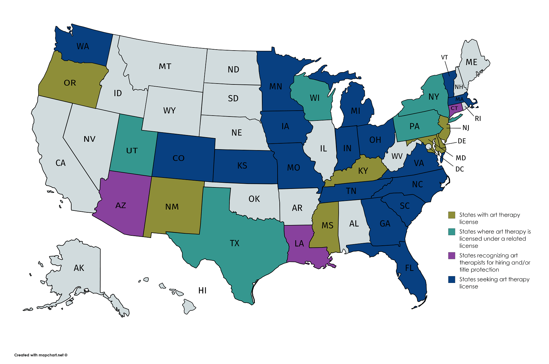 State Advocacy American Art Therapy Association