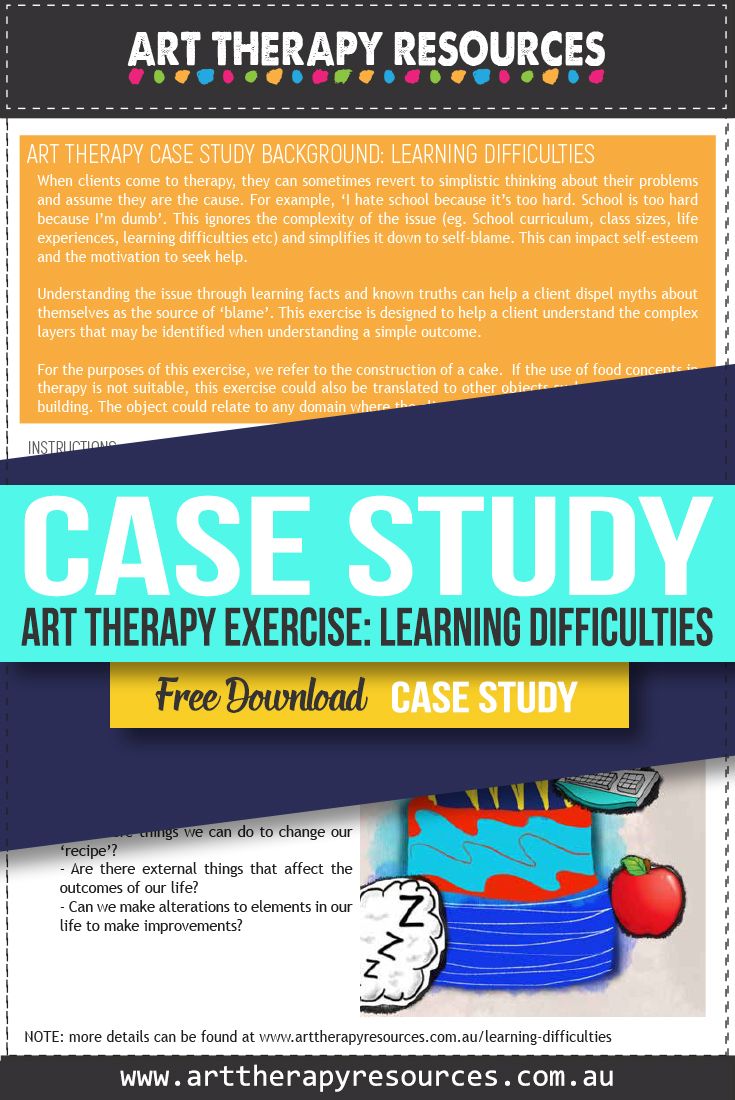 Case Study Art Therapy for a Client with Learning Difficulties