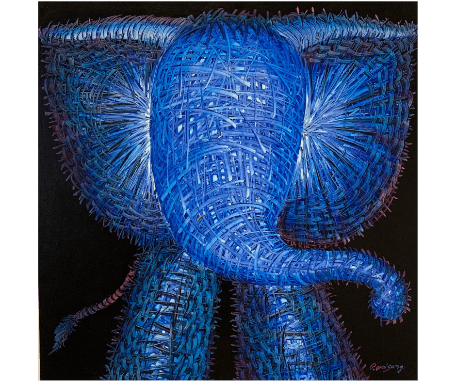 BLUE ELEPHANT IN THE DARK