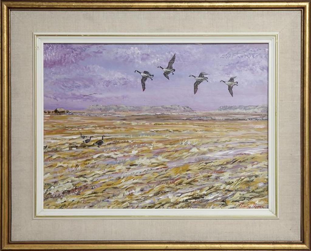 Late Fall Canadas oil painting made by Charles Messer