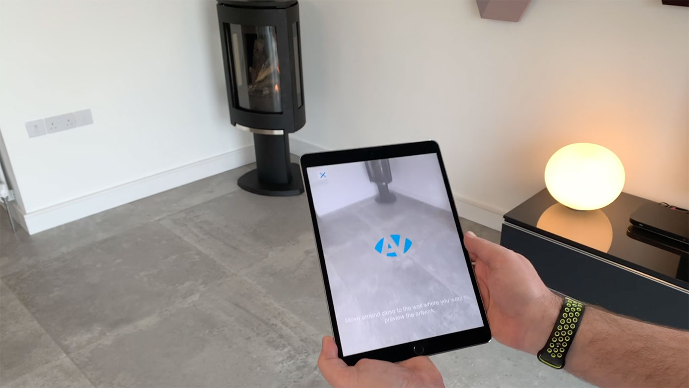 Art Visualiser View Your Art on Your Wall using Augmented Reality App