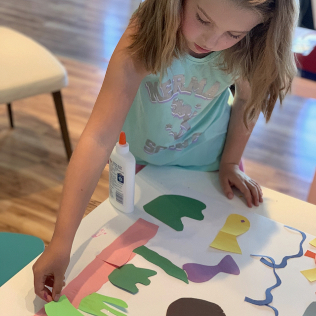 Drawing with Scissors Art With Jenny K.