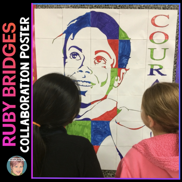 Ruby Bridges Activity Classroom Collaboration Poster Art With Jenny K.