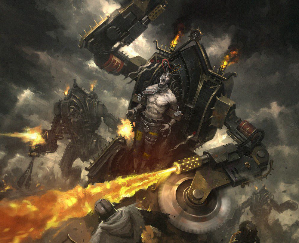 Penitent Engines Warhammer 40K Artwork - 40K Gallery