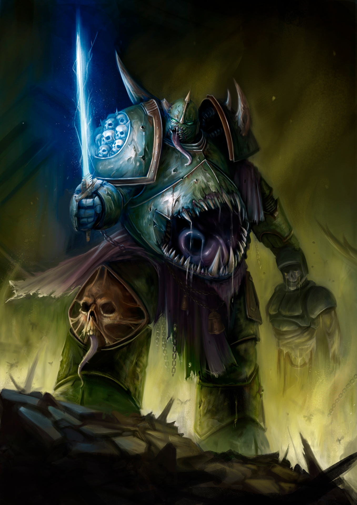 Death Guard Art by Dani Viso Correas 40K Gallery