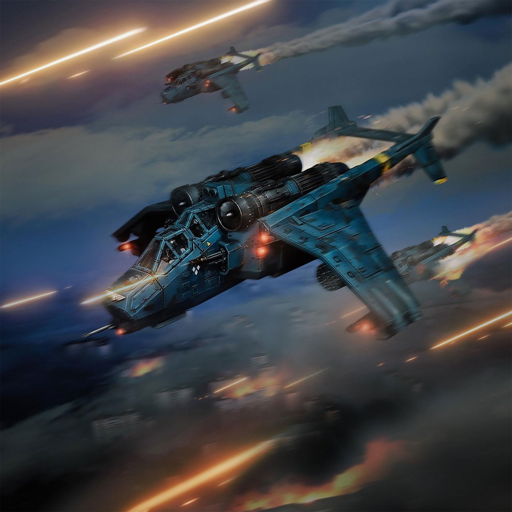 Valkyrie - Art by Forgotten Wulf - 40K Gallery