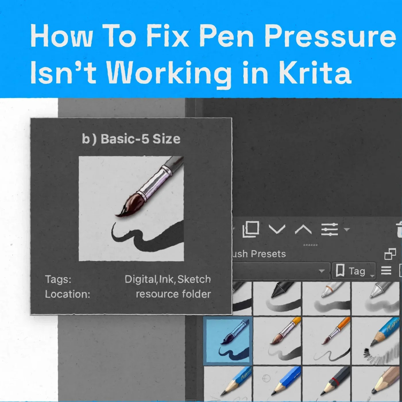 6 Ways To Fix Pen Pressure Not Working in Krita [Solved]