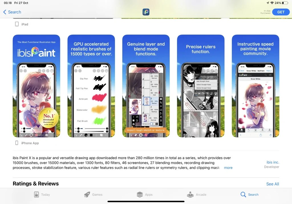 ibisPaint System Requirements Guide PC, Android & iOS Artwork Path