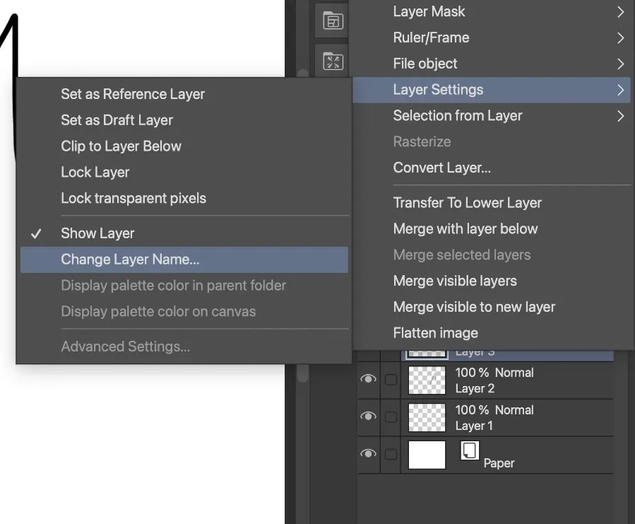 How to Use Layers in Clip Studio Paint Guide] Artwork Path