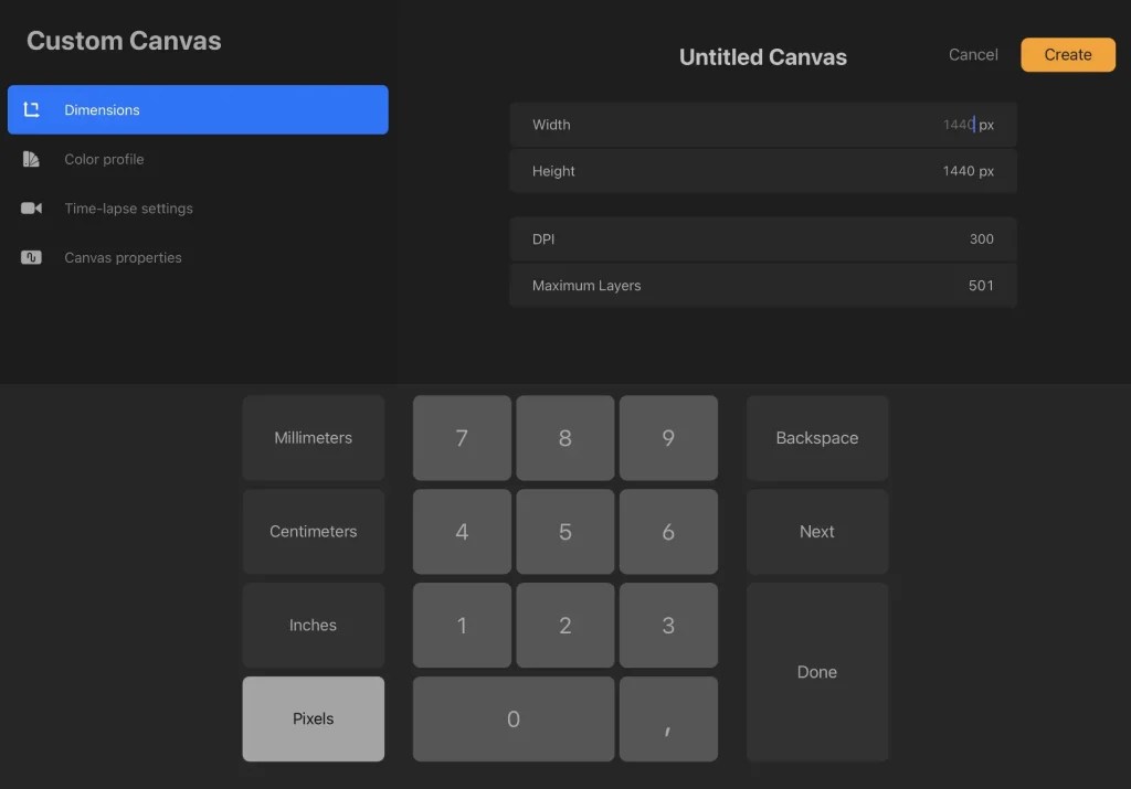 Best Canvas Size and Resolution for Digital Art Explained