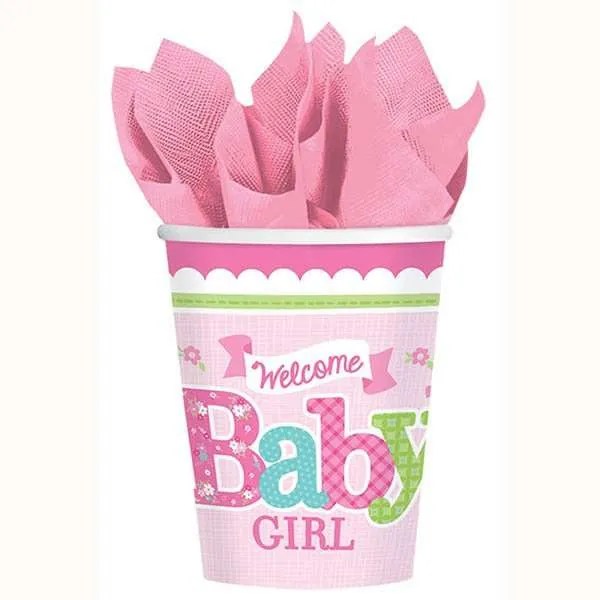 Baby Girl Baby Shower Cups 8ct Party Store Miami FL Same