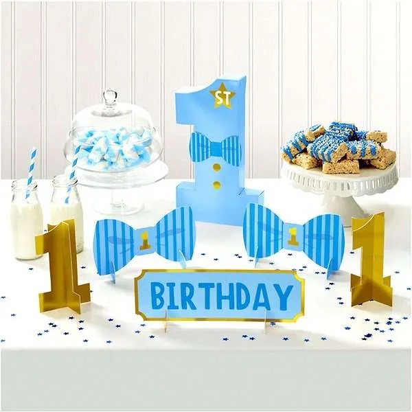 Table Centerpiece Decorating Kit 1st Birthday Boy Party Store Miami