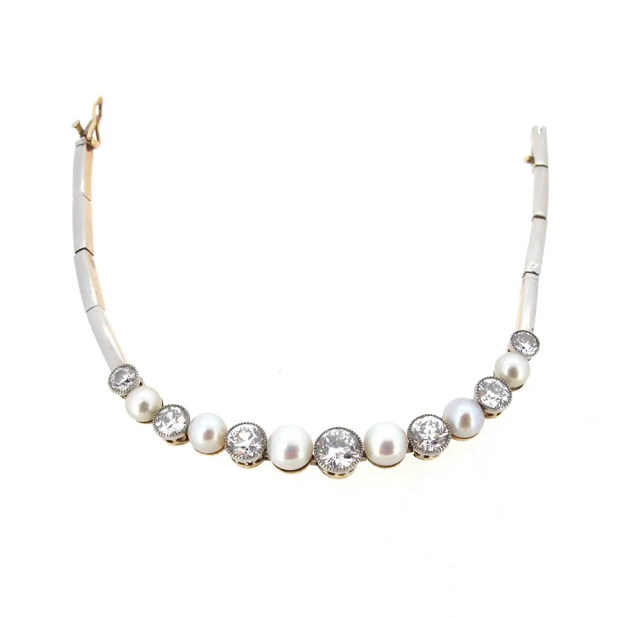 Diamond & Pearl Bracelet A.R. Ullmann