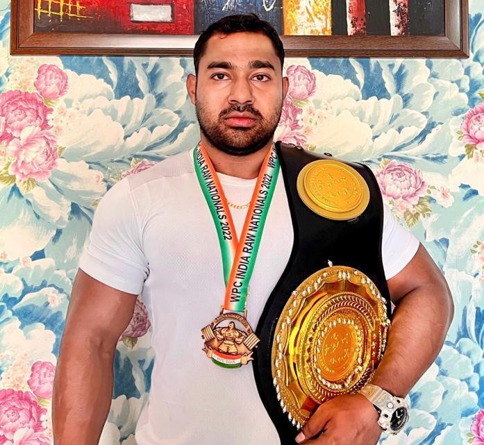 Arunachal power lifter retains national title for third time