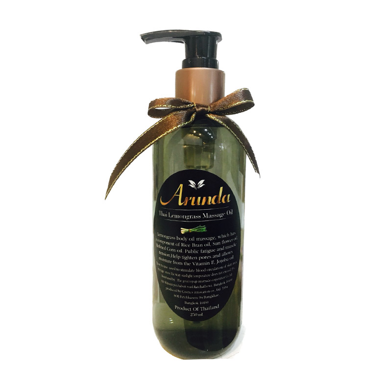 Thai lemongrass massage oil Arunda Oriental Massage