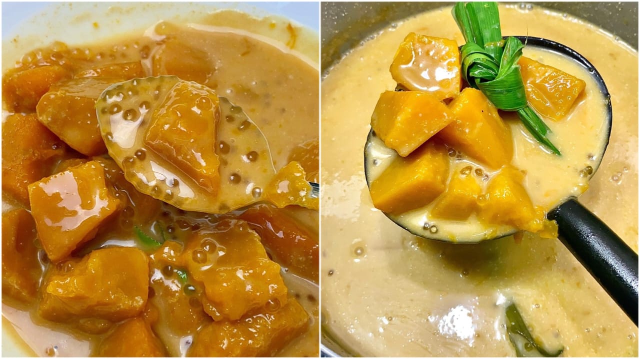 Cara Buat Pengat Labu Lemak Manis, Kuah Yang ‘Creamy’ Sangat Mengiurkan