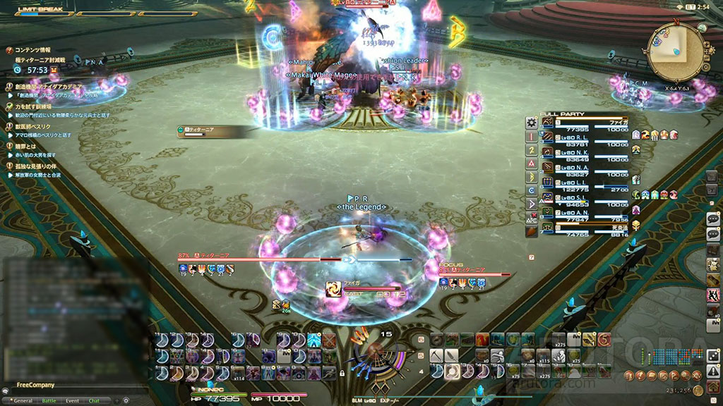 【FF14】極ティターニア討滅戦攻略！マクロとマーカー設置場所。ランダム攻撃や茨切断のコツ、妖精光は無敵受けが主流
